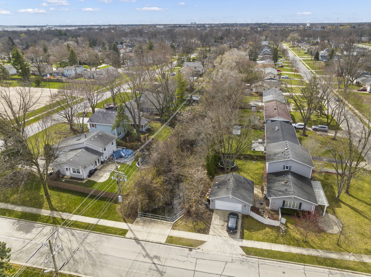 Looking South from Illini Drive