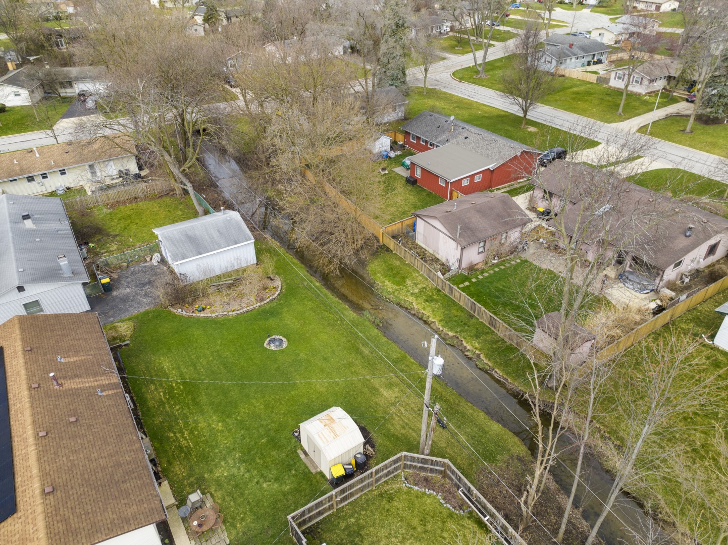 Looking West at Seminole Lane